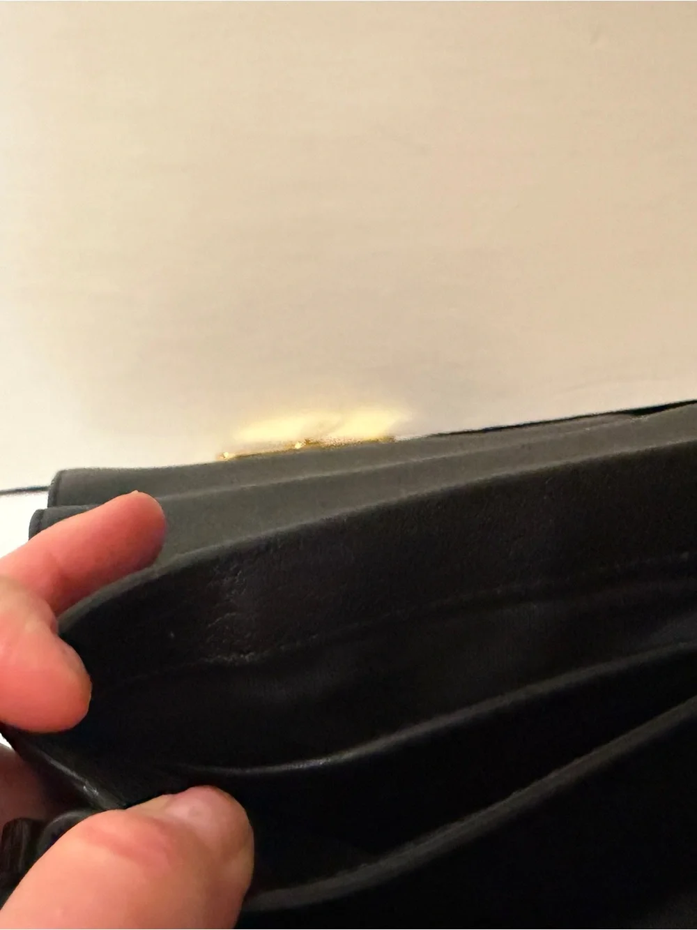Authentic Black Leather Alexander McQueen Twin Chain Crossbody - Picture 13 of 15